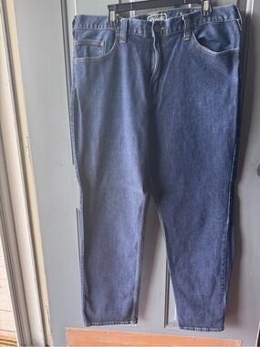 Relaxed Fit Men's Indigo Denim Jeans - Schmidt 40x34